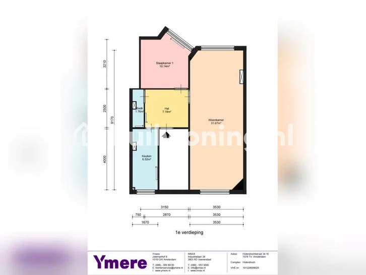 Gezellige flat met heel ruime woonkamer (Amsterdam), Huizen en Kamers, Woningruil, Amsterdam