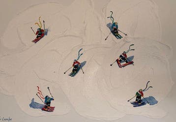 Juli Lampe (1 - Ski liefhebbers. Veroveren besneeuwde toppen, Antiek en Kunst