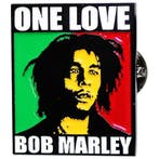 Bob Marley - One Love - Pin officiële merchandise, Ophalen of Verzenden, Nieuw, Kleding