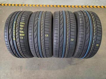 215/40/17 87V BRIDGESTONE ZOMERBANDEN 7,8MM PROFIEL 4X, Ophalen, 17 inch, Band(en), Personenwagen