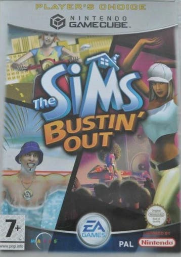 The Sims Bustin Out - Gamecube - Geek Out!, 1 speler, Eén computer, Zo goed als nieuw, Vanaf 12 jaar