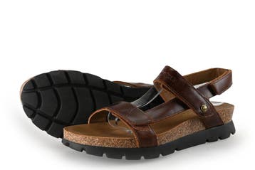 Panama Jack Sandalen in maat 40 Bruin, Kleding | Dames, Bruin, Verzenden, Sandalen of Muiltjes, Zo goed als nieuw