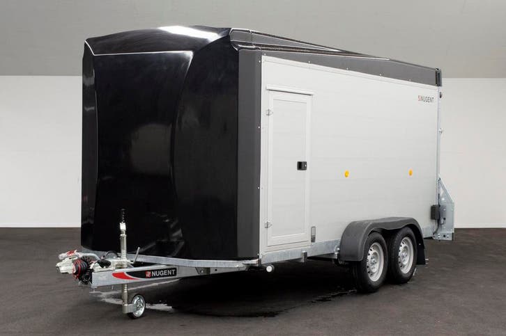 Nugent BX3717H-BLK- DD Box Trailer Gesloten Aanhangwagen, Auto diversen, Aanhangers en Bagagewagens, Nieuw, Ophalen of Verzenden