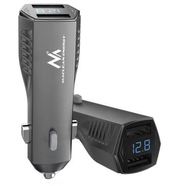 Auto accu Voltmeter met 2x USB - Snellader, Ophalen of Verzenden, Nieuw
