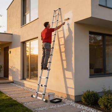 Telescoopladder met 13 sporten, Verzenden, Nieuw