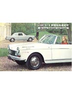 1968 PEUGEOT 404 CABRIOLET / COUPE BROCHURE ENGELS, Boeken, Nieuw, Peugeot, Author