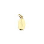 Gouden hanger van een koffieboon (Hanger of bedel), Sieraden, Tassen en Uiterlijk, Bedels, Ophalen of Verzenden, Gebruikt, Goud