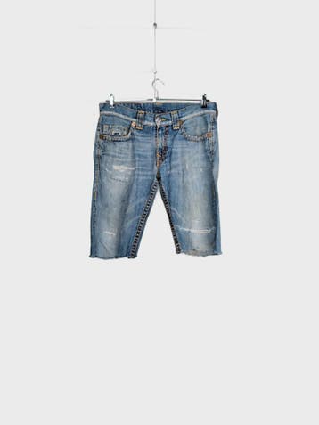 True Religion Korte broeken Heren maat WW34 / L34 Blauw, Ophalen of Verzenden, Nieuw