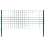 vidaXL Euro hek 20x1 m staal groen, Verzenden, Nieuw, IJzer, 1 tot 2 meter