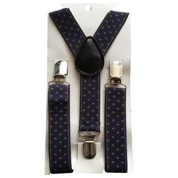 Fako Fashion - Kinder Bretels - Print - Sterren - 65cm -, Kinderen en Baby's, Verzenden, Nieuw