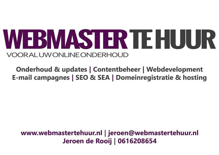 Nieuwe website of webshop nodig? Of is uw site verouderd?, Diensten en Vakmensen, Computer en Internet experts, Internet marketing en Promotie
