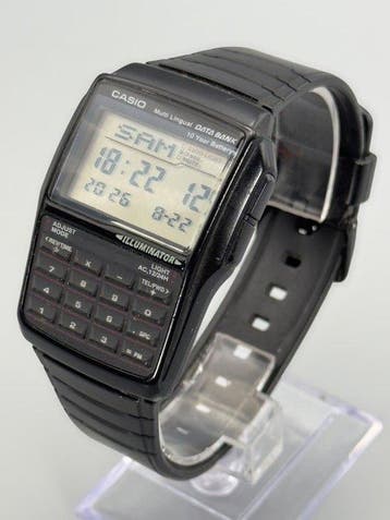 Casio DBC-32 Data Bank – Calculator Watch – Telememo 25 –, Nieuw