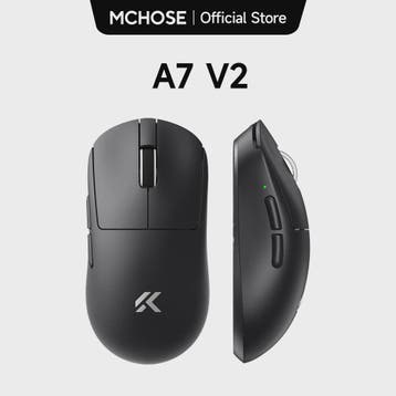 MCHOSE A7 V2 Draadloze Gaming Muis - 8000Hz Polling Rate, PA, Verzenden, Nieuw