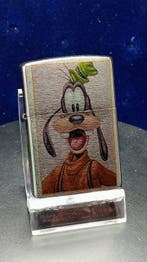 Zippo - Goofy - Zonder minimumprijs - Zakaansteker - Staal, Verzamelen, Nieuw