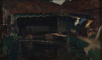 Willem Hendrik van der Nat (1864–1929) - Was achter de, Antiek en Kunst, Kunst | Schilderijen | Klassiek