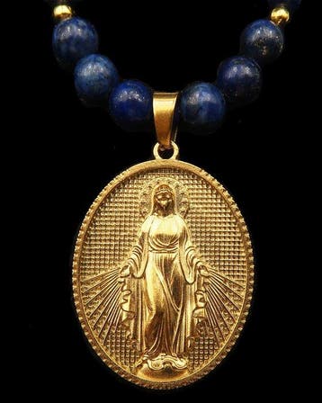Lapis lazuli - Wachter van de Koningin der Hemelen - Heilige