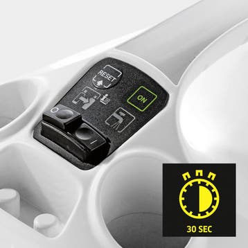 Kärcher SC 3 EasyFix Stoomreiniger - 30 sec opwarmtijd - 3.5, Ophalen of Verzenden, Gebruikt