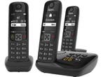 Gigaset AS690AR - DECT telefoon - GAP compatibel - zwart, Verzenden, Zo goed als nieuw