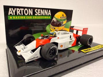 L.A.N.G Miniaturen 1:43 - Modelauto - Ayrton Senna - McLaren, Nieuw
