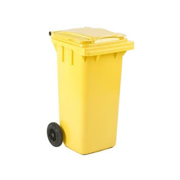 Mini-container 120 ltr - geel, Verzenden, Nieuw