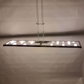 Lumitech hanglamp Quadro 001 Refurbished, Ophalen, Gebruikt, Overige materialen, Modern