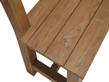 Landelijke klassieke tuinbank - Dawlish teakhout, Tuin en Terras, Tuinbanken, Nieuw, Teakhout