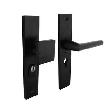 Veiligheidsbeslag met duwer | Intersteel | 55 mm, Doe-het-zelf en Verbouw, Verzenden, Nieuw