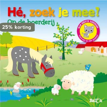 Op de boerderij / Hé zoek je mee? 9789037481921, Boeken, Verzenden, Gelezen