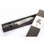 Yaxell Ran Santoku Koksmes 16,5 cm – 69 Lagen Damaststaal., Ophalen of Verzenden, Nieuw, Overige materialen, Los bestek