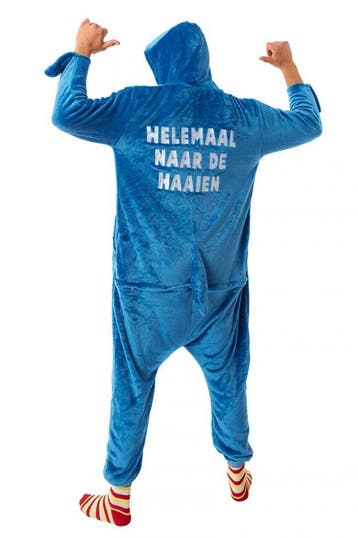 Onesie Helemaal Naar De Haaien, Ophalen of Verzenden, Nieuw