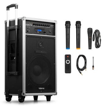 Vonyx ST180 ST Series 12 inch Mobiele Accu Speaker met, Ophalen of Verzenden, Nieuw