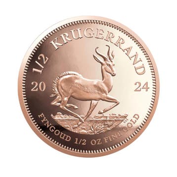 Gouden munt Krugerrand 2024 Proof 1/2 troy ounce, Verzenden