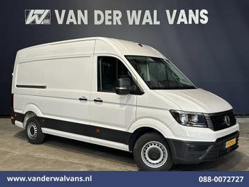 Volkswagen Crafter | 2.0 TDI 140pk L3H3 L2H2 Euro6 Airco |, Gebruikt, Euro 6, Volkswagen, Wit