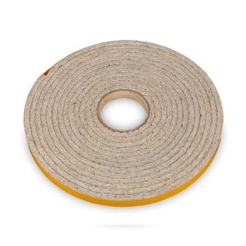 4 Meter - Zelfklevend Vilt / 10mm Plakvilt op Rol - Grij...
