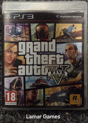 Grand Theft Auto V GTA 5 (ps3 tweedehands game), Spelcomputers en Games, Ophalen of Verzenden, Zo goed als nieuw