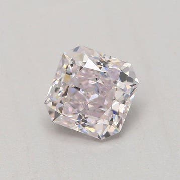 1 pcs Diamant (Natuurlijk gekleurd) - 0.52 ct - Carré -, Nieuw