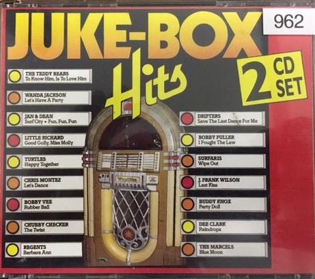 cd - Various - Juke-Box Hits, Cd's en Dvd's, Cd's | Overige Cd's, Zo goed als nieuw, Verzenden