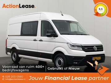 Volkswagen Crafter e-Crafter Wit occasion, Auto's, Bestelauto's, Automaat, Zwart, Volkswagen, Wit
