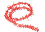 1 x Koraal kralen streng 4 x 18 mm – zalm-oranje, Ophalen of Verzenden, Nieuw, Kraal