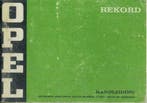 1973 Opel Rekord instructieboekje handleiding Nederlands, Auto diversen, Handleidingen en Instructieboekjes, Verzenden