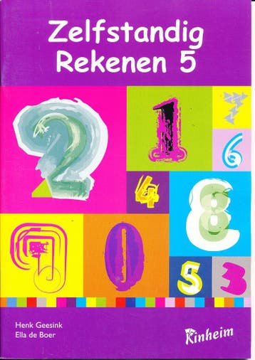 Kinheim Zelfstandig Rekenen groep 5 (per stuk), Verzenden, Nieuw