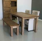 Grote keuze robuuste teak tafels voordelig bij Indoteak, Huis en Inrichting, Tafels | Eettafels, Nieuw, Teakhout, Landelijk