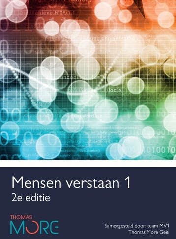 Mensen verstaan 1, 2e custom editie Thomas More college, Boeken, Verzenden, Gelezen, An Opsteyn