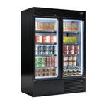GGM Gastro | Wandvrieskast - 1310L - 2 glazen deuren - |, Verzenden, Nieuw, Inbouw, Vrieskast