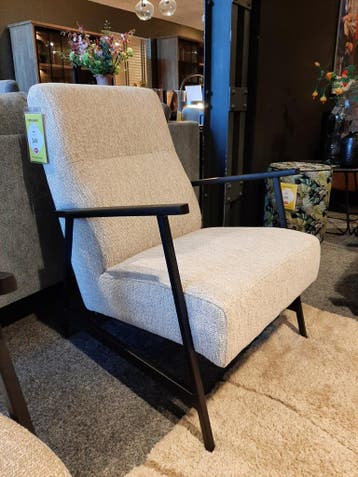 Fauteuil Edser **SHOWROOMMODEL**, Huis en Inrichting, Fauteuils, Nieuw, Stof