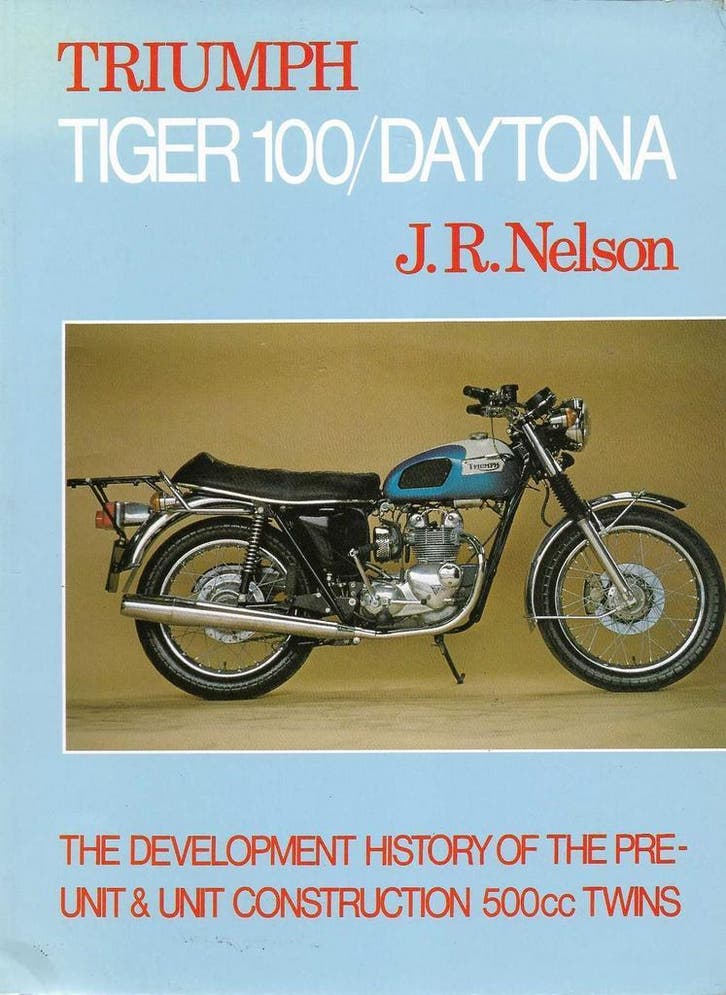 Triumph Tiger 100/Daytona, Boeken, Motoren, Merk of Model, Zo goed als nieuw, Verzenden