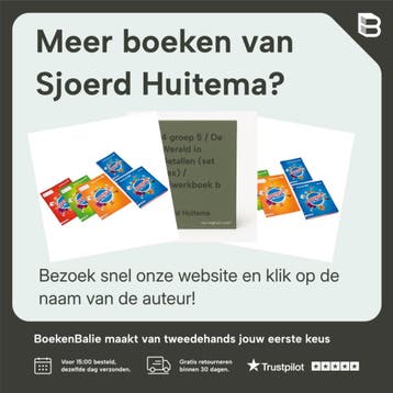 4. gr 5 / De Wereld in Getallen / bijwerkboek a (5 ex), Verzenden, Nieuw, Sjoerd Huitema
