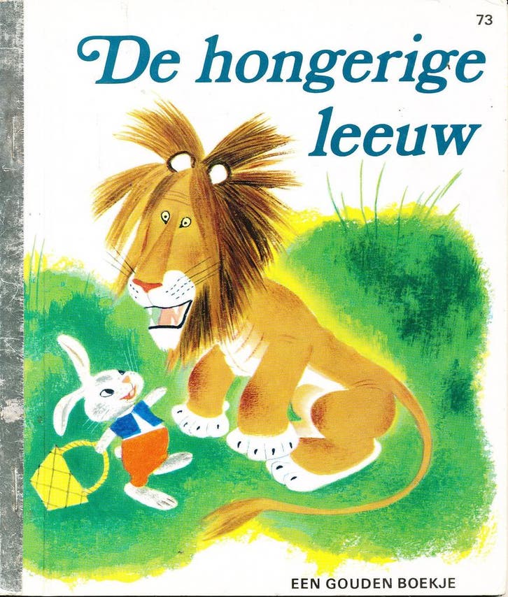Gouden boekje; De hongerige leeuw, Boeken, Schoolboeken, Verzenden