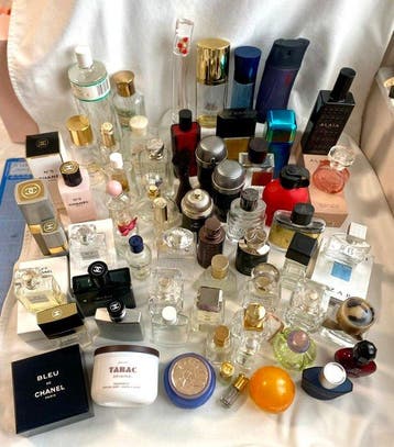 Parfumfles (50) - Glas - Vintage Parfum flessen