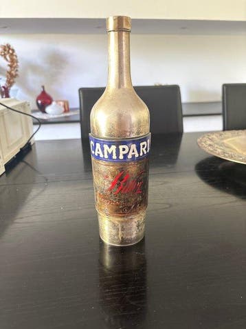 Campari - Fles - Zilver - Fles shaker Campari